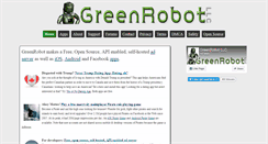 Desktop Screenshot of greenrobot.com