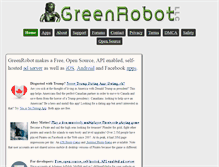 Tablet Screenshot of greenrobot.com